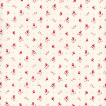 My Summer House 3045-11 Cream by Bunny Hill Designs for Moda Fabrics