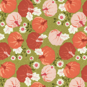 Hey Boo 5210-17 Witchy Green by Lella Boutique for Moda Fabrics