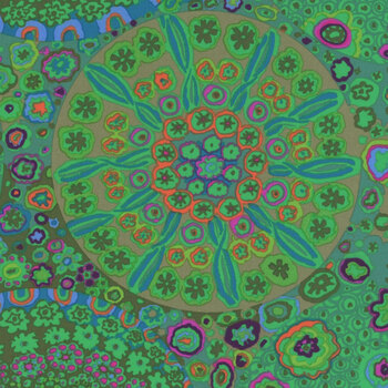 Kaffe Fassett Collective Classics Plus PWGP092 Millefiore - Jade from FreeSpirit Fabrics