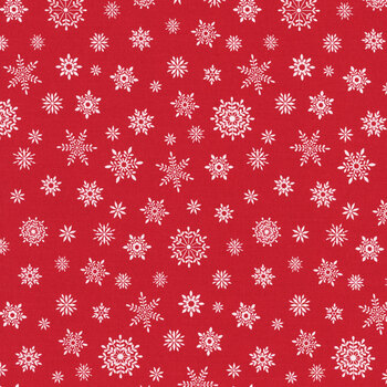Letters to Santa 27135-24 Red by Simon Treadwell for Northcott Fabrics