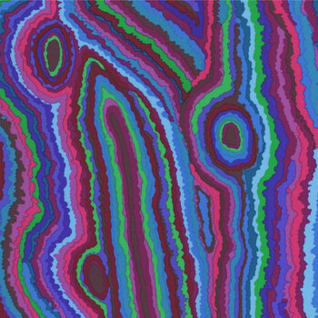 Kaffe Fassett Collective Classics Plus PWGP131 Jupiter - Blue from FreeSpirit Fabrics