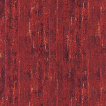 Farmstead Friends 26901-24 Red Wood by Simon Treadwell for Northcott Fabrics