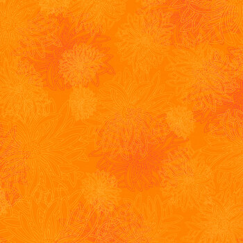 Floral Elements FE-545 Orangine by Art Gallery Fabrics