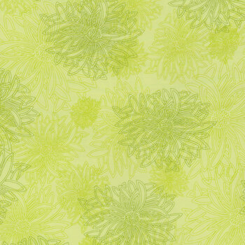 Floral Elements FE-521 Green Glow by Art Gallery Fabrics