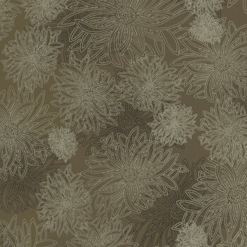 Floral Elements FE-523 Green Wood by Art Gallery Fabrics