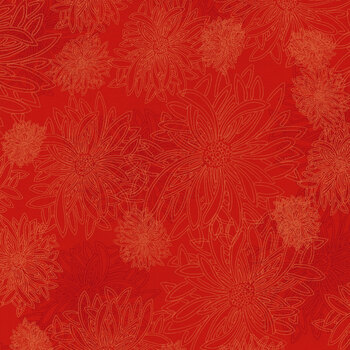 Floral Elements FE-535 Flame by Art Gallery Fabrics