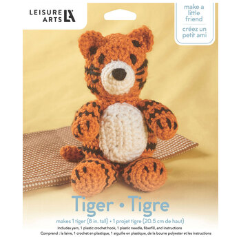 Leisure Arts Crochet Tiger Kit