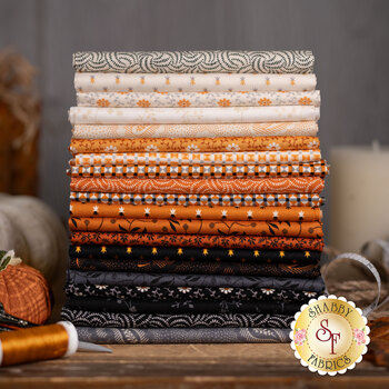 Pumpkin Licorice  20 FQ Set by Andover Fabrics