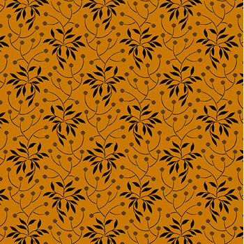 Pumpkin Licorice A1103-O Pumpkin by Andover Fabrics