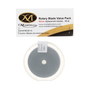 Martelli Rotary Blade 60mm Replacement Bulk Pack 10ct
