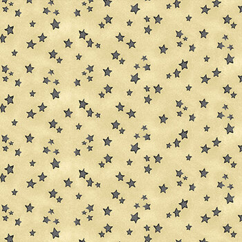 Nevermore A-1081-L Night Star Cream from Andover Fabrics
