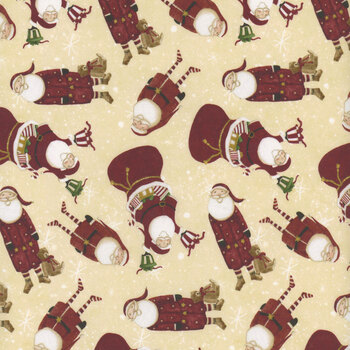 Gingerbread Christmas Y4118-60 Dark Butter by Dan DiPaolo for Clothworks