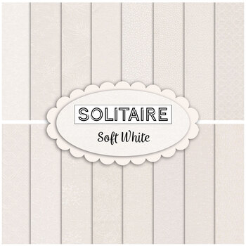 Solitaire  16 FQ Set Soft White from Maywood Studio