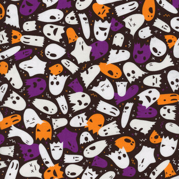 Lights Out 21731-282 SPOOKY by Studio RK for Robert Kaufman Fabrics