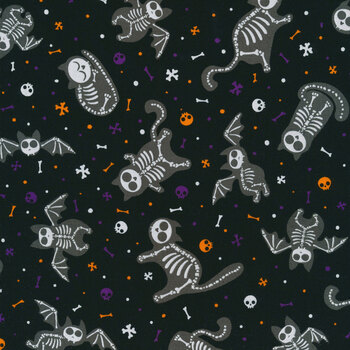 Lights Out 22464-282 SPOOKY by Studio RK for Robert Kaufman Fabrics