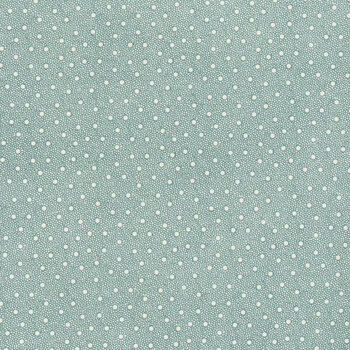 Winter in Snowtown 1225-11 Blue Small Geo Dots by Stacy West for Henry Glass Fabrics