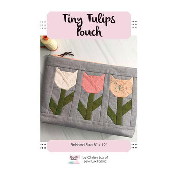 Tiny Tulips Pouch Pattern