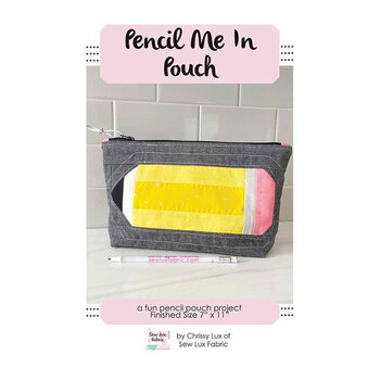 Pencil Me In Pouch Pattern