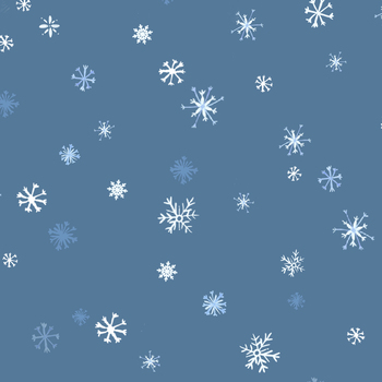 Winter Waddles WWAD5429-B Blue by Sally Darby for P&B Textiles