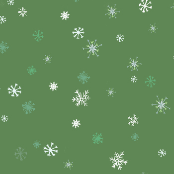 Winter Waddles WWAD5429-G Green by Sally Darby for P&B Textiles