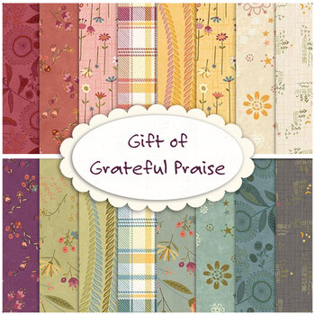 Gift of Grateful Praise  Yardage by Janet Rae Nesbitt for Henry Glass Fabrics