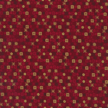 Traditional Trimmings SRKM-22351-113 Cranberry from Robert Kaufman Fabrics