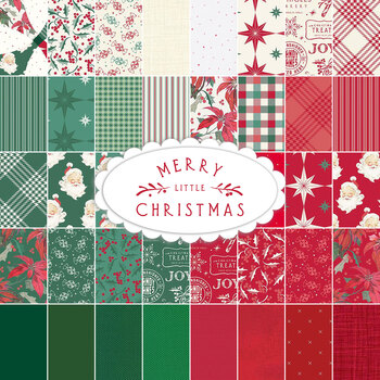 Merry Little Christmas  Yardage by My Mind's Eye for Riley Blake Designs
