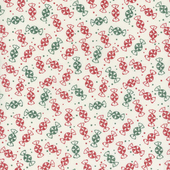 Merry Little Christmas C14846-CREAM by My Mind's Eye for Riley Blake Designs