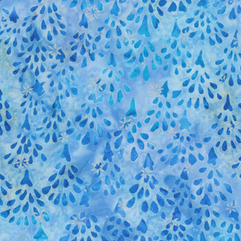 Snowscape 22647-68 Dusty Blue by Artisan Batiks for Robert Kaufman Fabrics