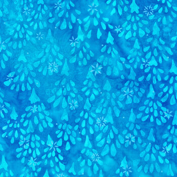 Snowscape 22647-81 Turquoise by Artisan Batiks for Robert Kaufman Fabrics