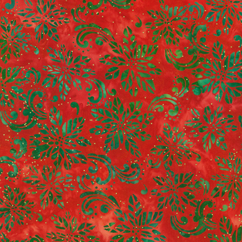 Joyful Holidays 22639-3 Red by Artisan Batiks for Robert Kaufman