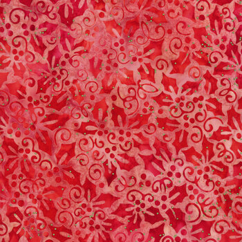 Joyful Holidays 22642-118 Ruby by Artisan Batiks for Robert Kaufman Fabrics