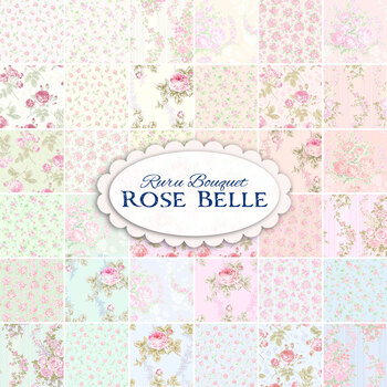 Ruru Bouquet - Rose Belle  Yardage from Quilt Gate