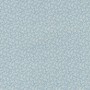 Sewing Basket A-957-B Turquoise Sweet Alyssum by Edyta Sitar for Andover Fabrics