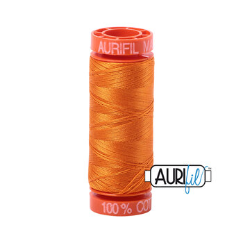 Aurifil 50wt Small Spools - 1133 Bright Orange - 220yds