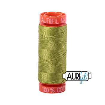 Aurifil 50wt Small Spools - 1147 Light Leaf Green - 220yds