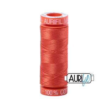Aurifil 50wt Small Spools - 1154 Dusty Orange - 220yds