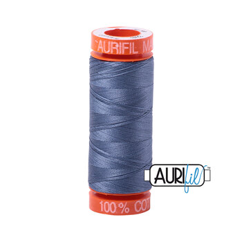 Aurifil 50wt Small Spools - 1248 Gray Blue - 220yds