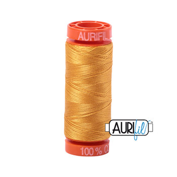 Aurifil 50wt Small Spools - 2140 Orange Mustard - 220yds