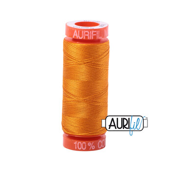 Aurifil 50wt Small Spools - 2145 Yellow Orange - 220yds