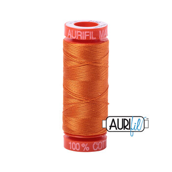 Aurifil 50wt Small Spools - 2150 Pumpkin - 220yds