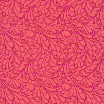 Wild Abandon 90896-26 Passing Fancy Flame by Heather Bailey for FIGO Fabrics