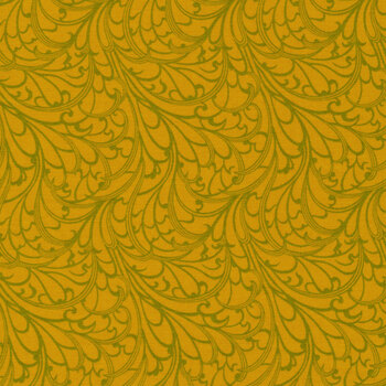 Wild Abandon 90896-70 Passing Fancy Olive by Heather Bailey for FIGO Fabrics