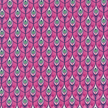 Wild Abandon 90897-82 Swagger Violet by Heather Bailey for FIGO Fabrics