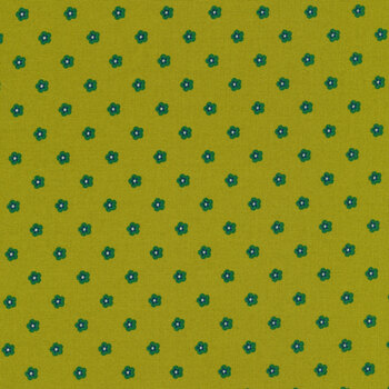 Wild Abandon 90898-72 Whimsy Green by Heather Bailey for FIGO Fabrics