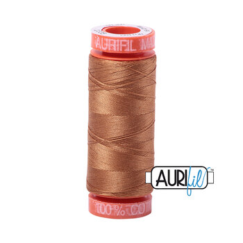 Aurifil 50wt Small Spools - 2335 Light Cinnamon - 220yds