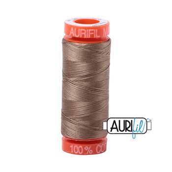 Aurifil 50wt Small Spools - 2370 Sandstone - 220yds
