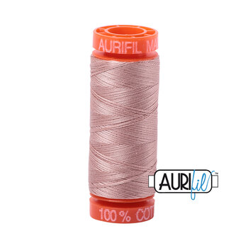 Aurifil 50wt Small Spools - 2375 Antique Blush - 220yds