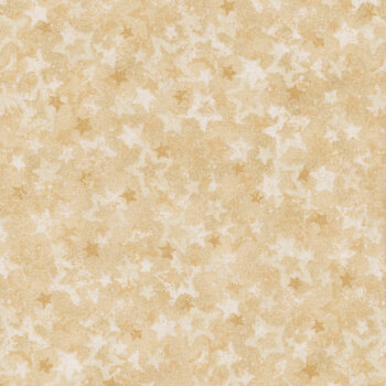 Star of Wonder - Star of Light 17064-07 Heavenly Star Cream by Nancy Halvorsen for Benartex