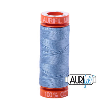 Aurifil 50wt Small Spools - 2720 Light Delft Blue - 220yds